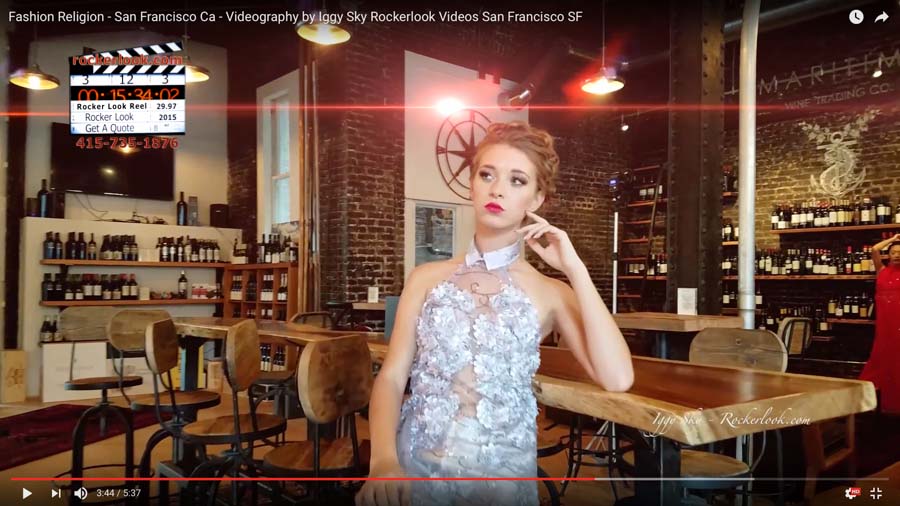 Fashion Religion - San Francisco Ca - Videography by Iggy Sky Rockerlook Videos San Francisco SF