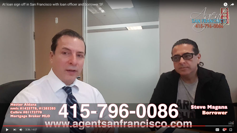 HOME MORTGAGE LOAN CLOSING SAN FRANCISCO | SATISFIED BORROWER | MORTGAGE LOANS SF